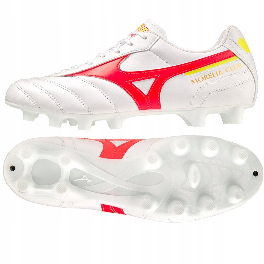 Buty Mizuno Morelia II Club MD P1GA231664 biały 40 1/2
