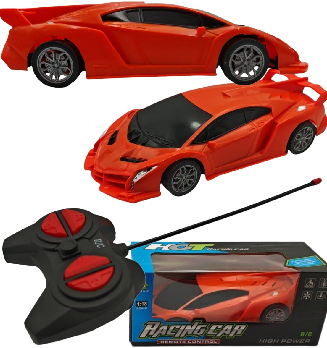 Autko Zdalnie Sterowane Samochód na Pilot dla najmłodszych dzieci RC ORANGE