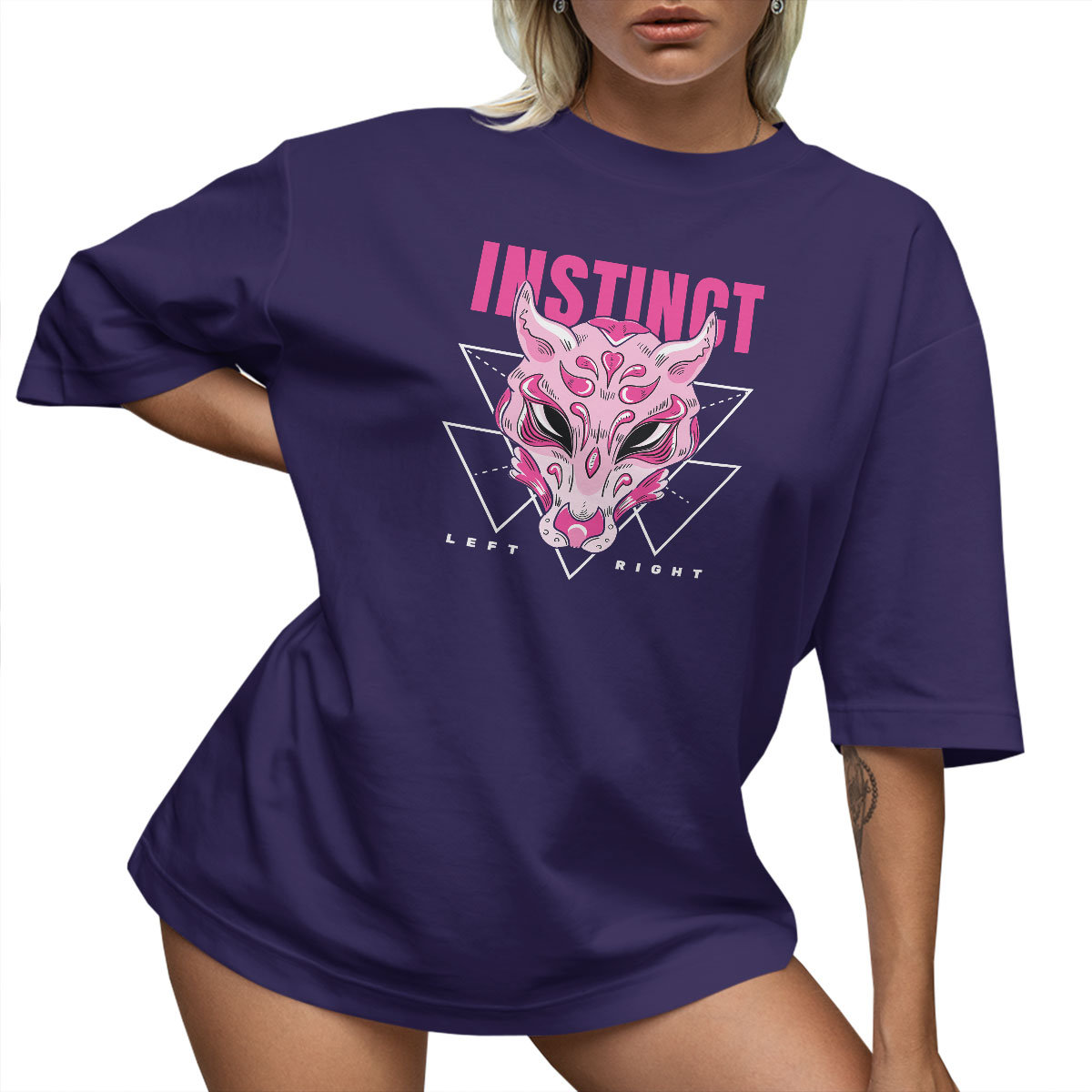 T-SHIRT OVERSIZE LUŹNA KOSZULKA NAPIS BAWEŁNA S SUKIENKA JAKOŚĆ