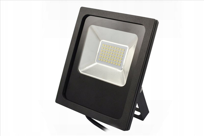 NAŚWIETLACZ LEDOWY 20W CZARNY 230 V