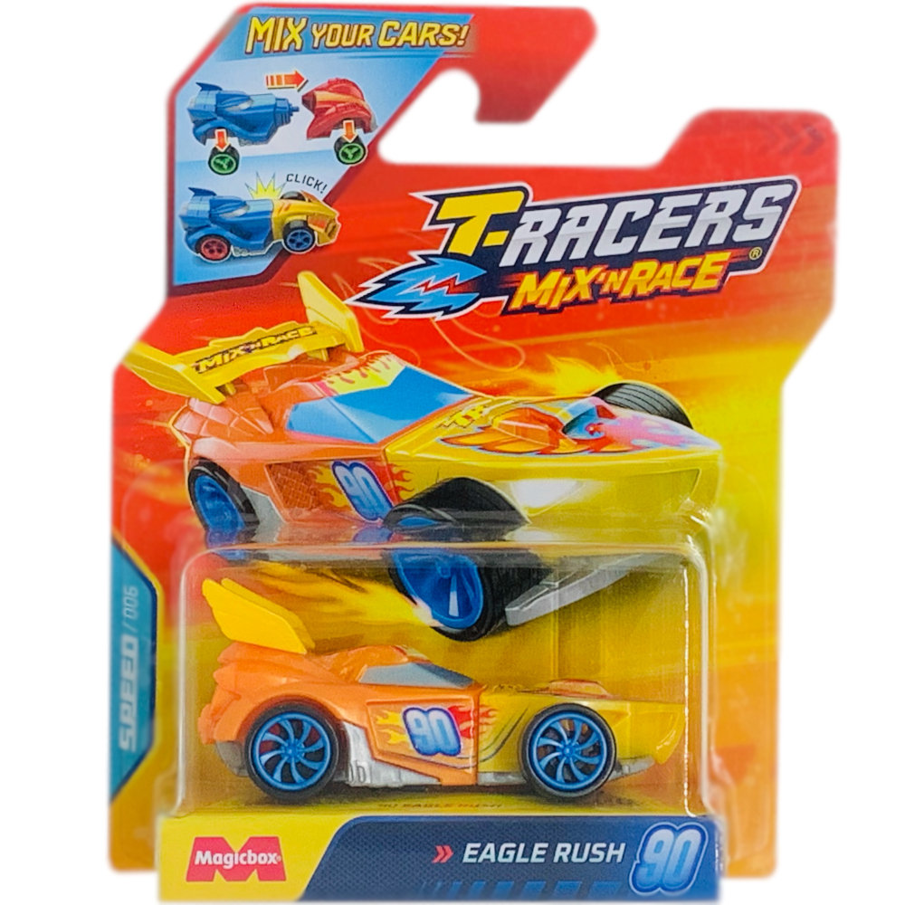 T-RACERS 2.0 MIX 'N RACE MAGIC BOX SPEED 006 AUTO POJAZD EAGLE RUSH 90