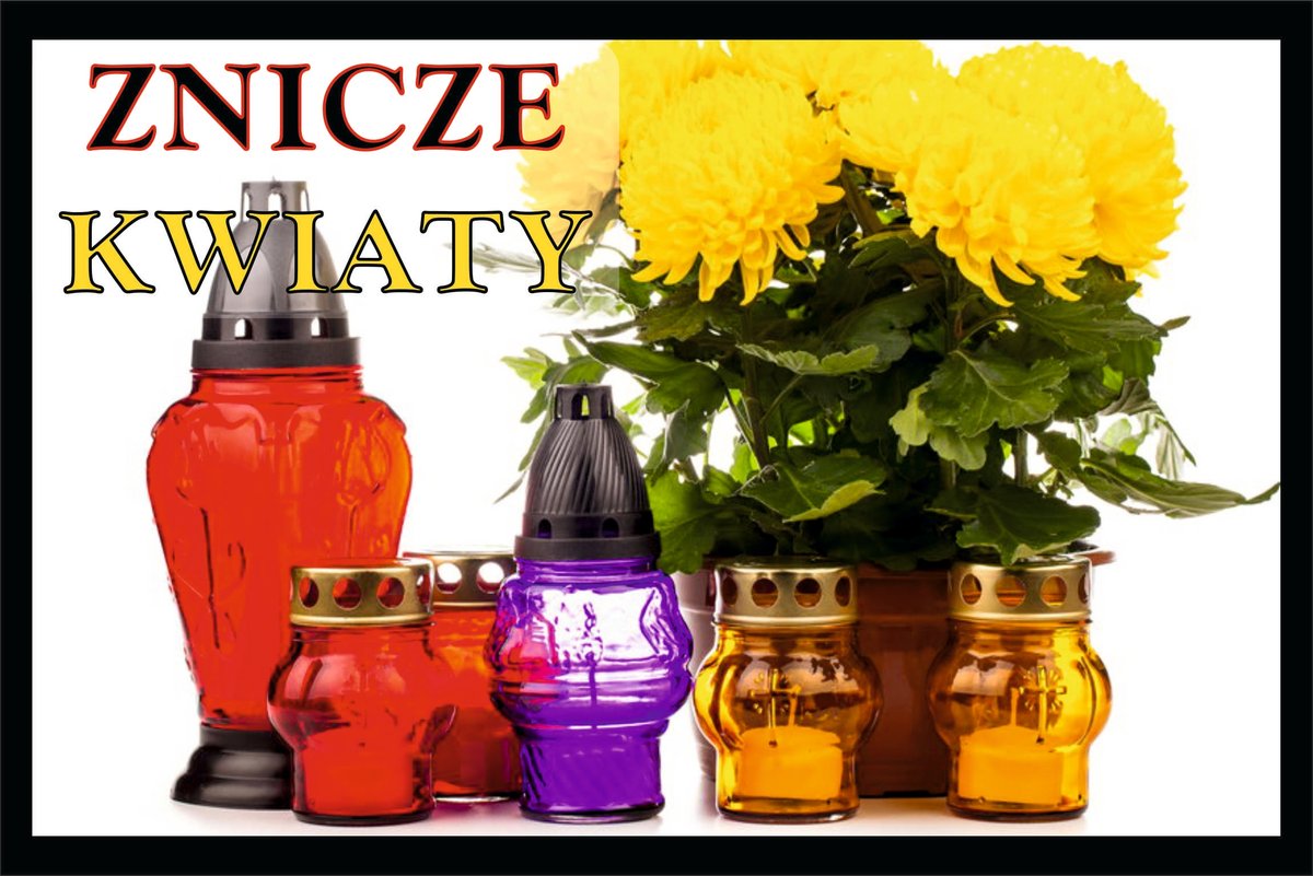 Tablica reklamowa KWIATY, ZNICZE, ZNICZ, tablica PCV3, 30x50cm,