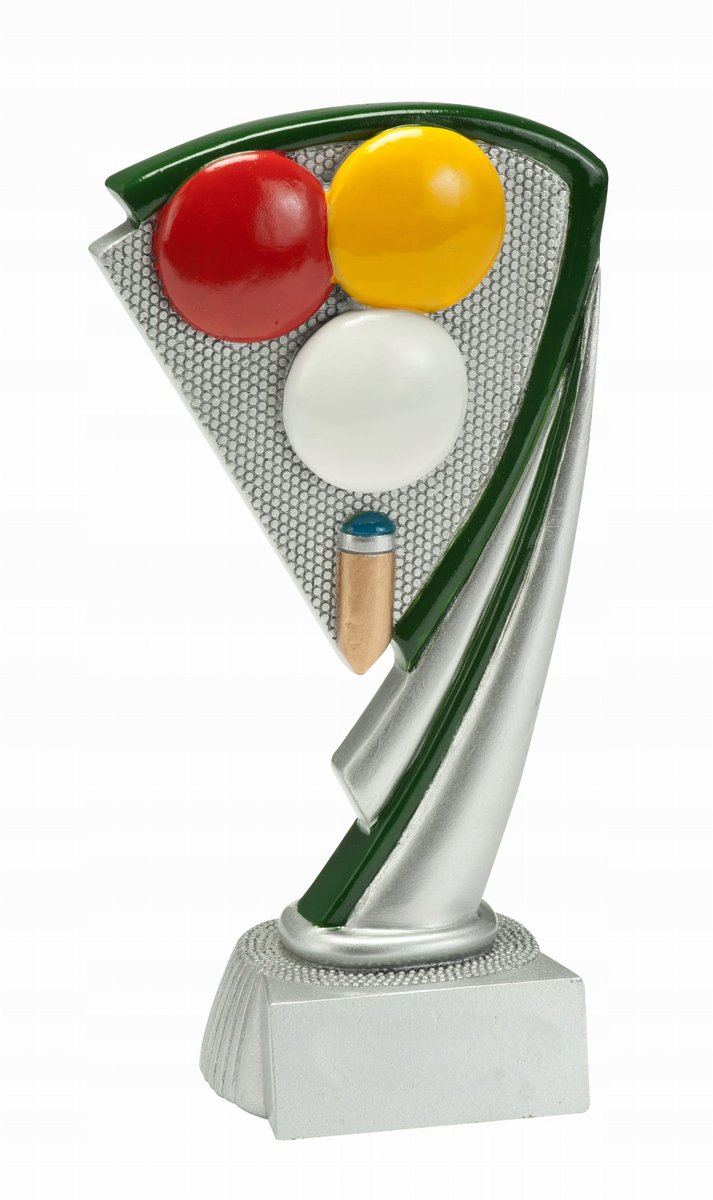 Puchar / Statuetka - BILARD, SNOOKER, zawody, billard, turniej + GRAWER