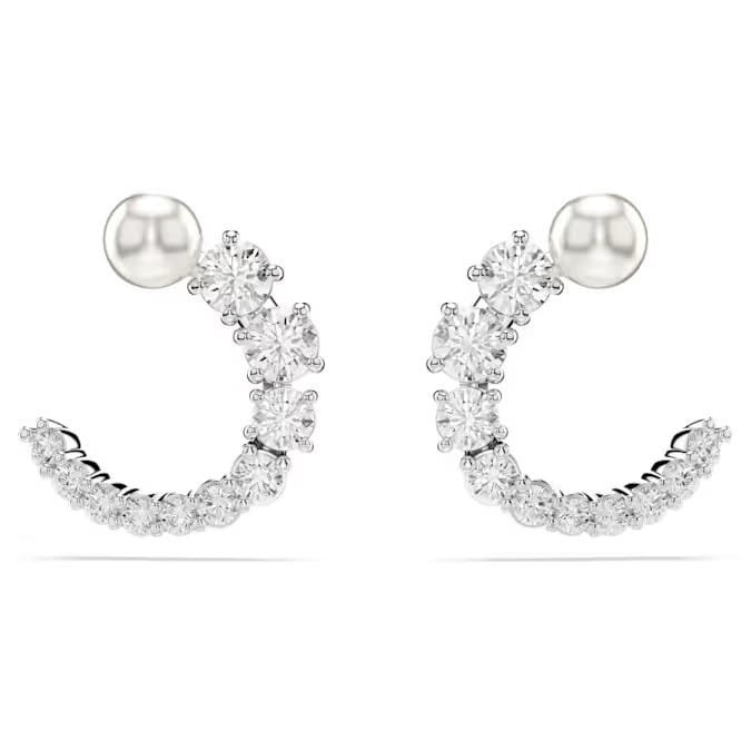 Kolczyki Swarovski kreole Matrix 5692260