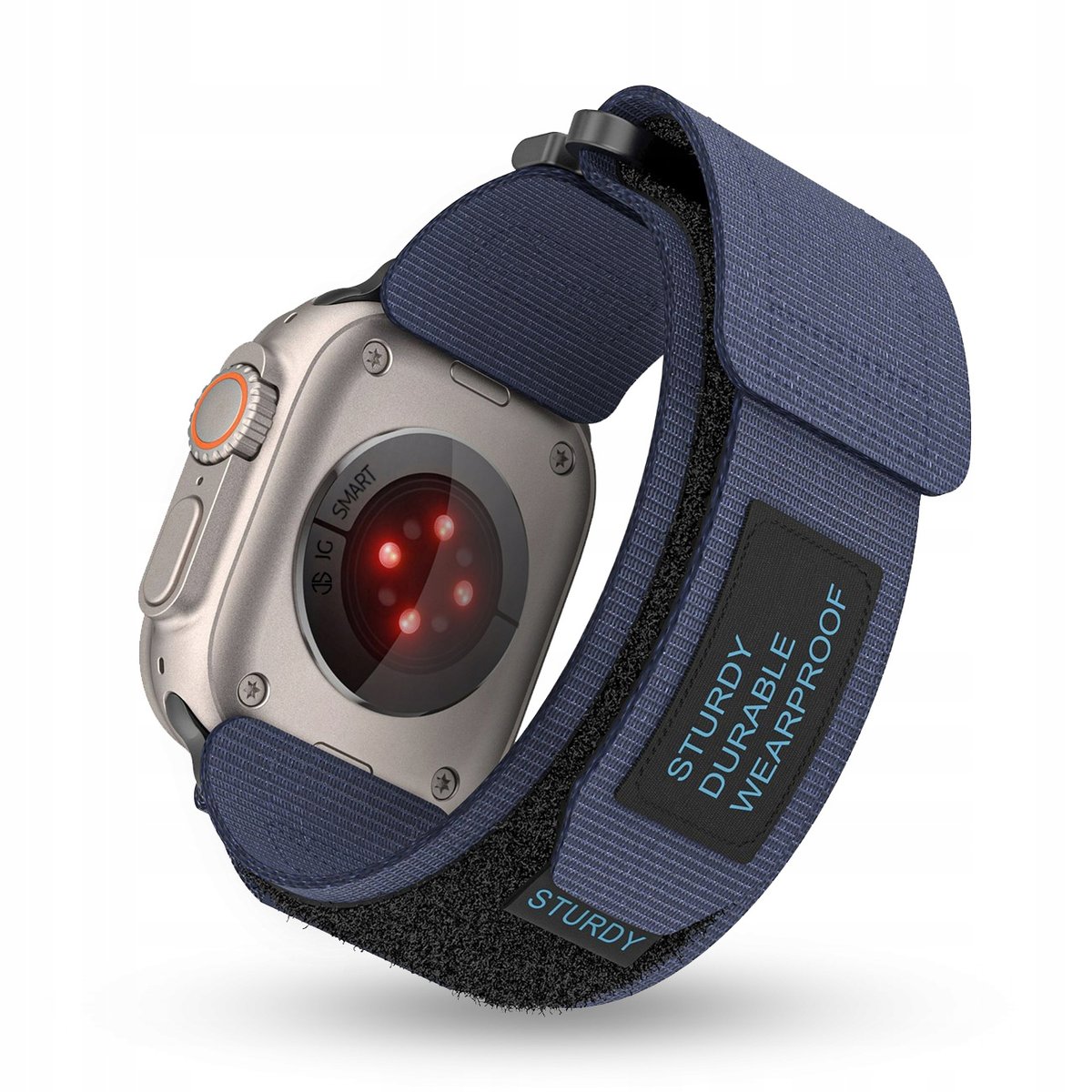 PASEK NYLONOWY do APPLE WATCH 2 3 4 5 6 7 8 9 SE ULTRA 42mm 44mm 45mm 49mm