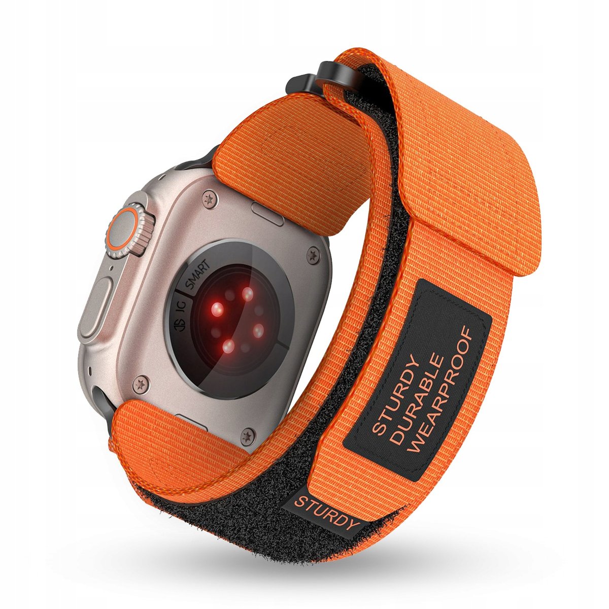 PASEK NYLONOWY do APPLE WATCH 2 3 4 5 6 7 8 9 SE ULTRA 42mm 44mm 45mm 49mm