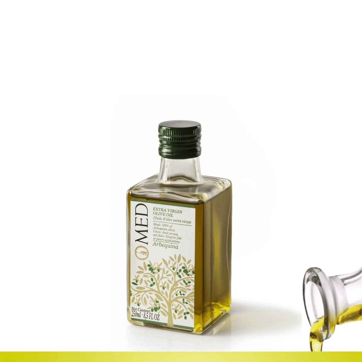 Oliwa Arbequina  EVOO O-MED Butelka UV 250 ml