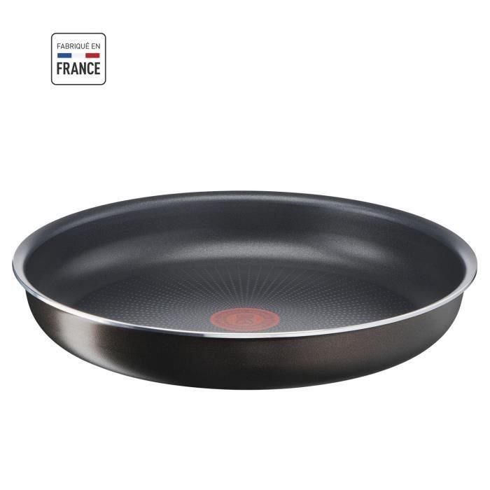 TEFAL INGENIO Patelnia 24 cm, Nieindukcyjna, Powłoka nieprzywierająca, Wyprodukowano we Francji, Easy Plus L1500402