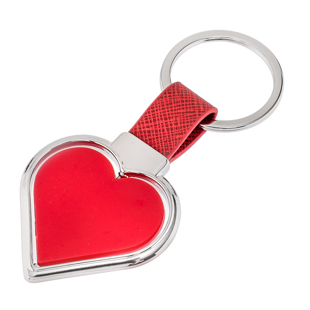 Brelok serce obrotowy dla zakochanych