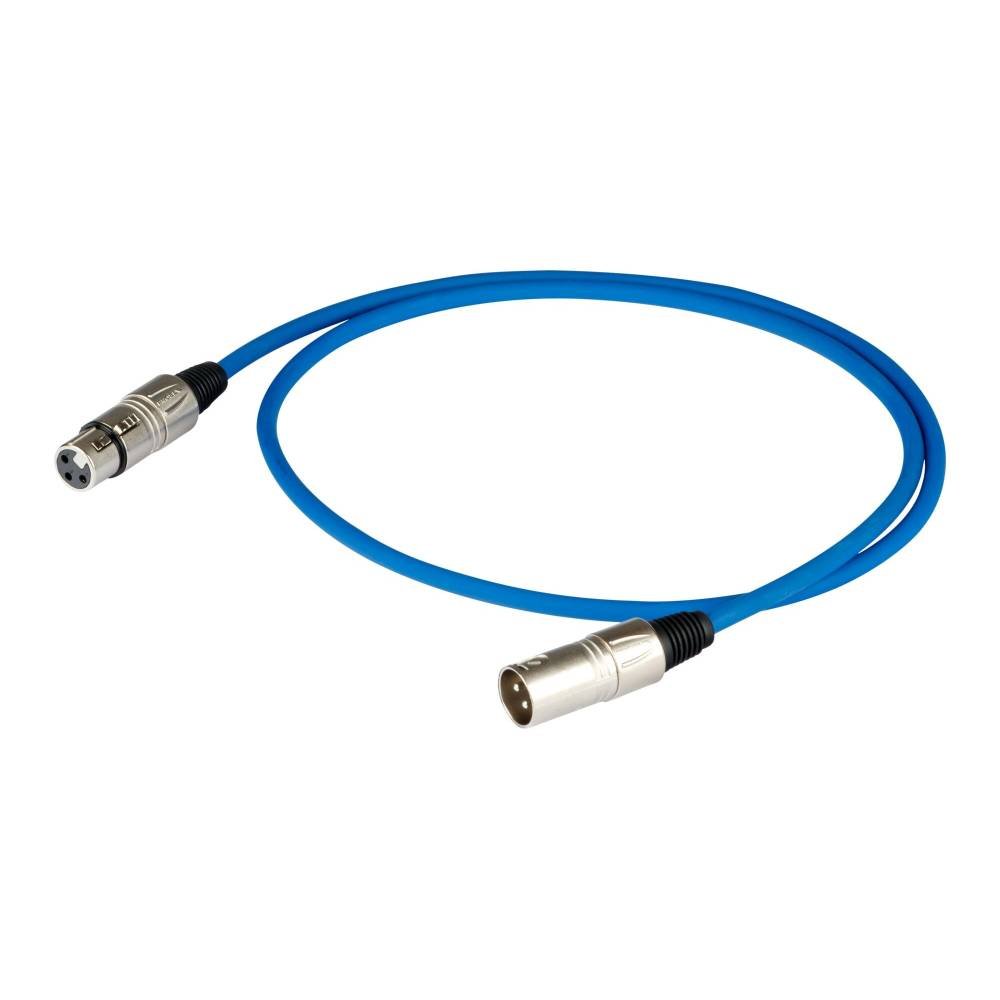 'PROEL BULK250LU10BL KABEL MIKROFONOWY XLR-XLR 10M BLUE PROEL BULK250LU10BL'