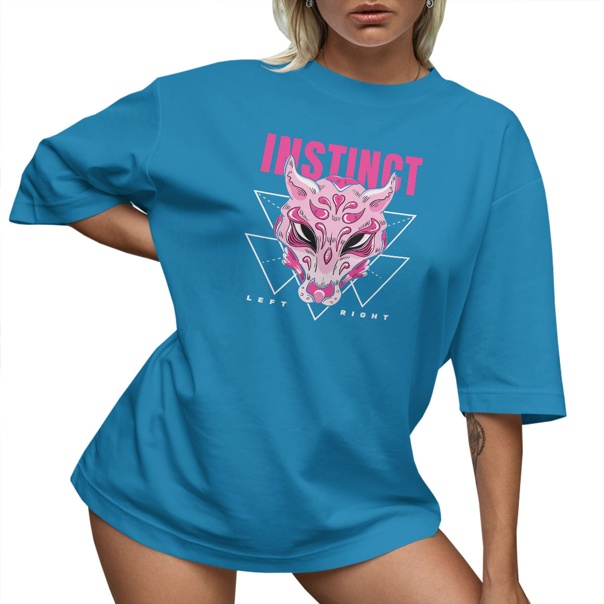 T-SHIRT OVERSIZE LUŹNA KOSZULKA NAPIS BAWEŁNA XL SUKIENKA JAKOŚĆ