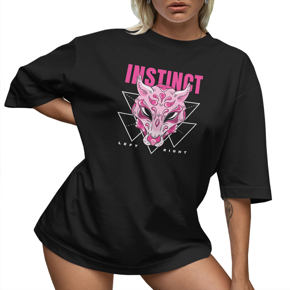 T-SHIRT OVERSIZE LUŹNA KOSZULKA NAPIS BAWEŁNA XXXL SUKIENKA JAKOŚĆ