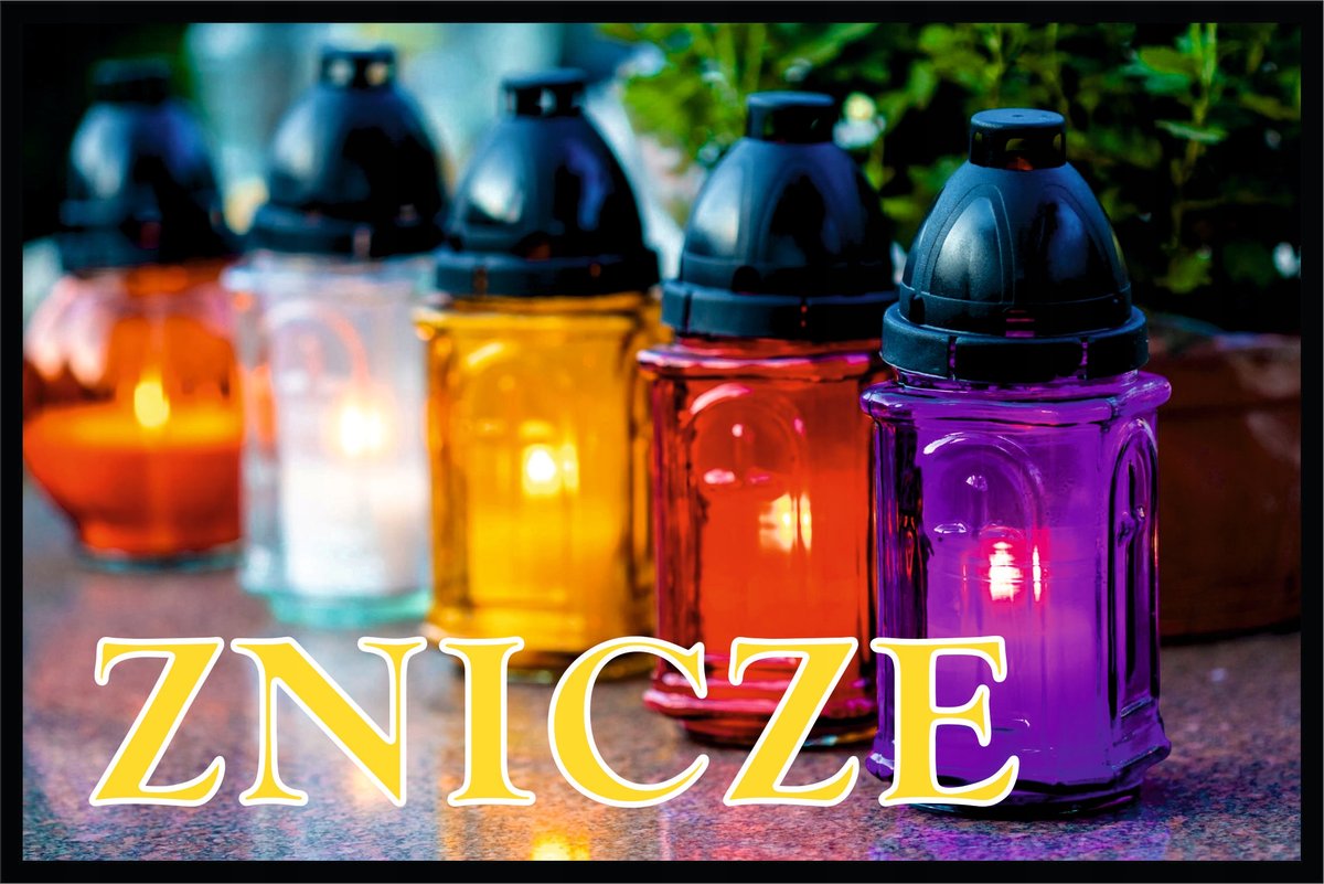 Tablica SPRZEDAŻ ZNICZY, ZNICZE, ZNICZ, tablica PCV3, 40x60cm duża