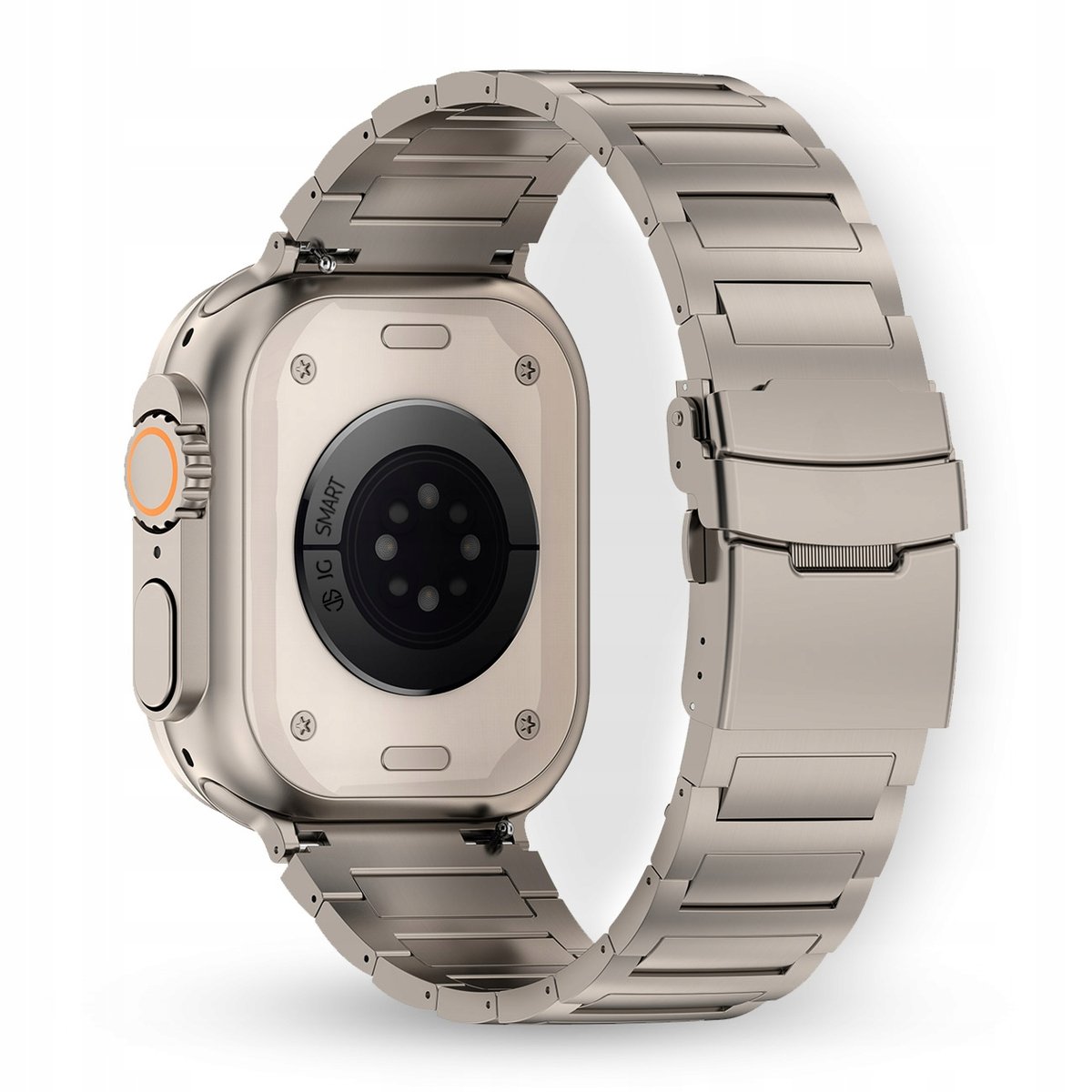TYTANOWA BRANSOLETA do APPLE WATCH 4 5 6 7 8 9 SE ULTRA 42mm 44mm 45mm 49mm