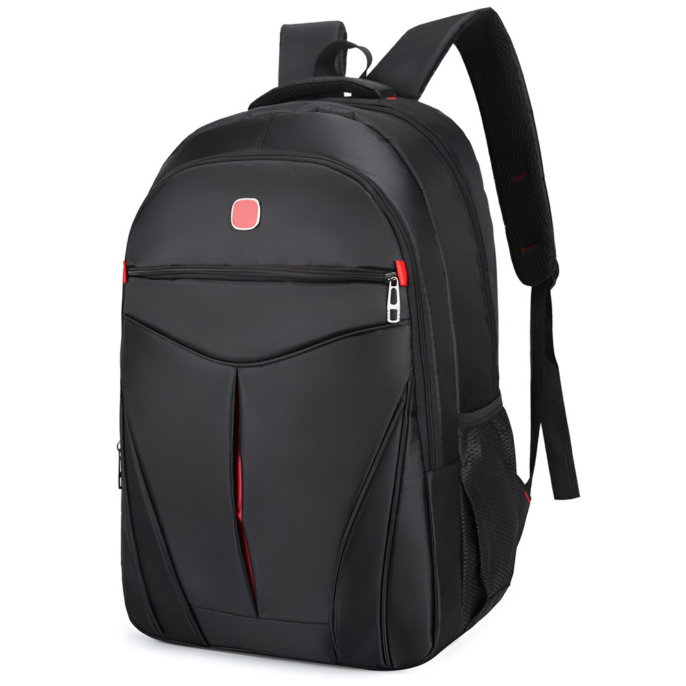 PLECAK UNIWERSALNY MIEJSKI CZARNY POJEMNY WIELOFUNKCYJNY 46x30x18 cm