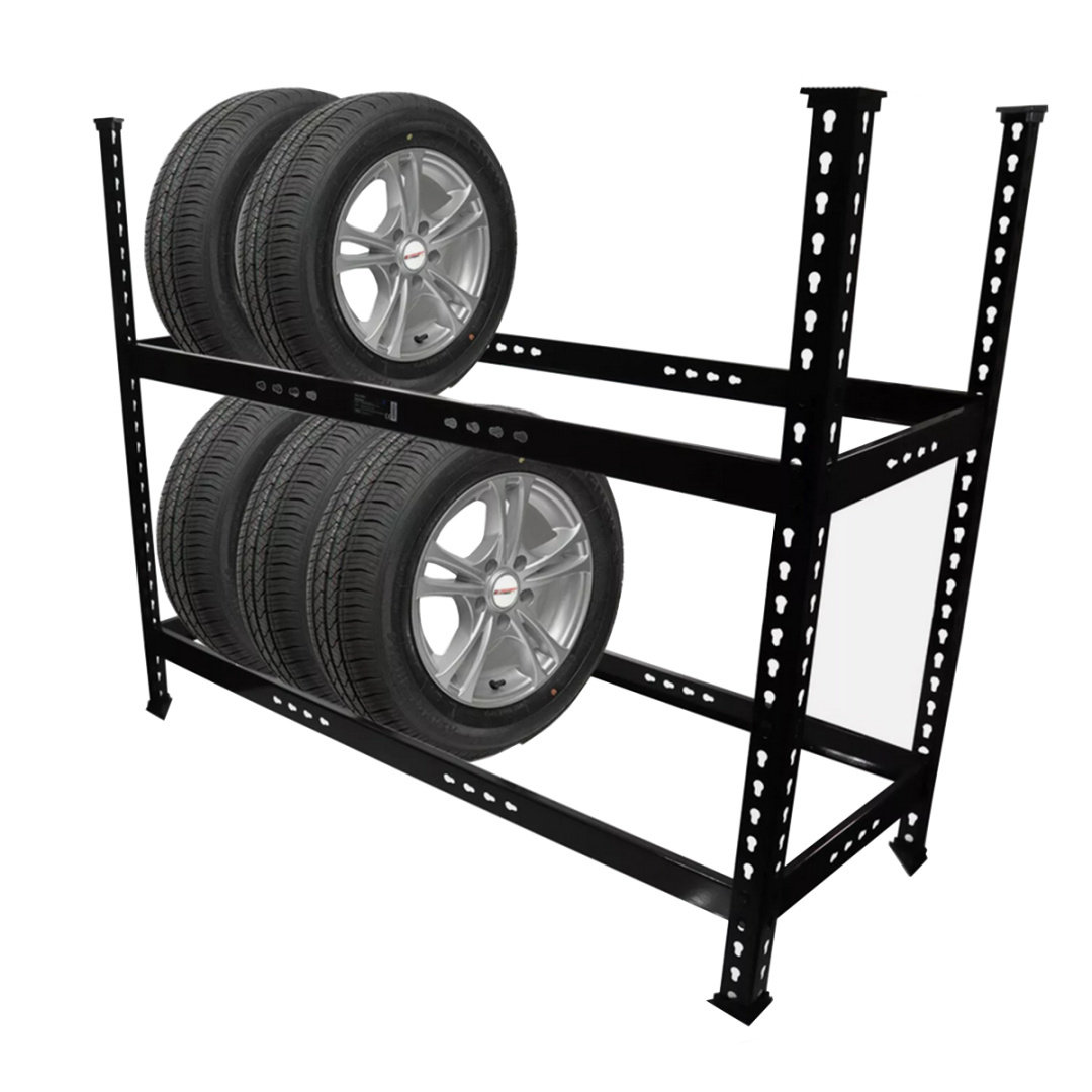 Stojak na koła opony felgi wieszak do garażu regał samochodowy