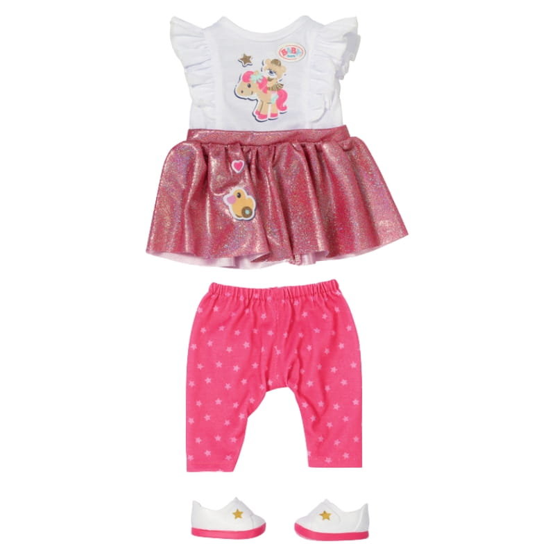 Baby Born Little Ubranko Dla Lalki Codzienne Z Bucikami