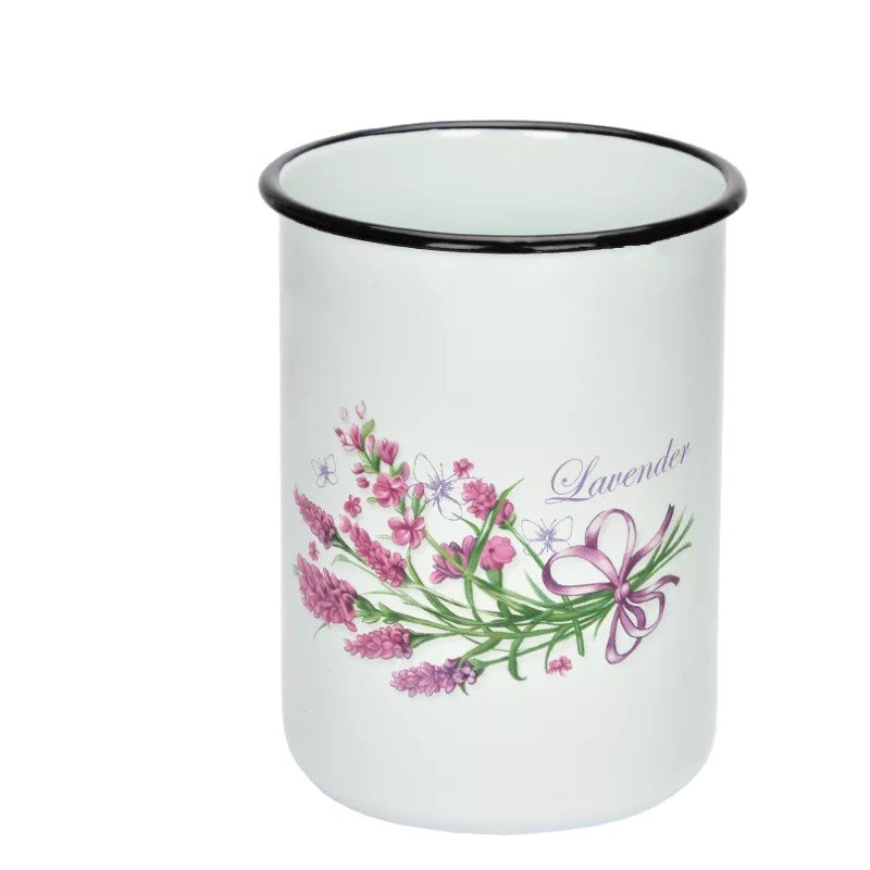 Kubek emaliowany LAWENDA 1,5l