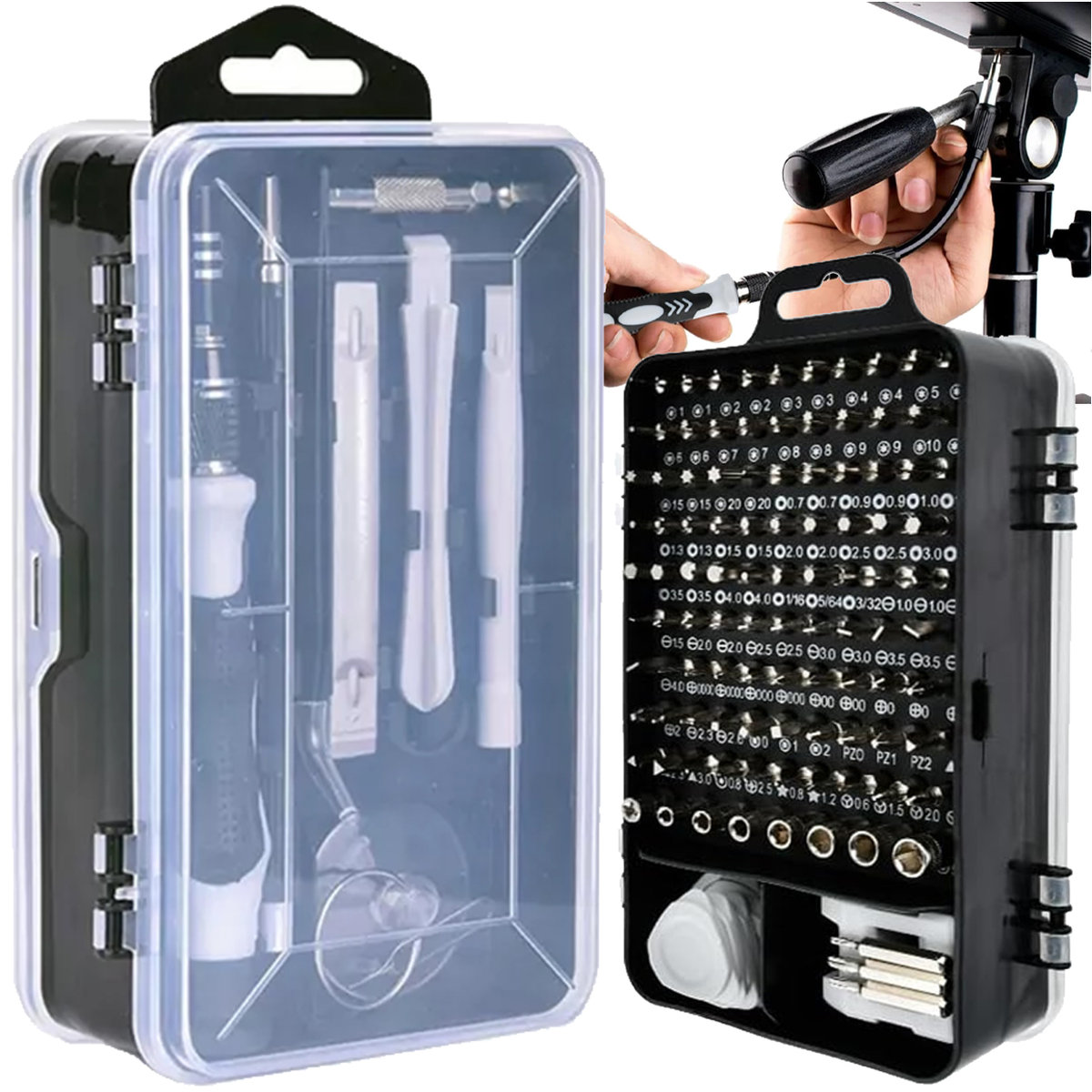 ZESTAW ŚRUBOKRĘTÓW PRECYZYJNYCH WKRĘTAKI TORX ŚRUBOKRĘTY PRECYZYJNE 118w1