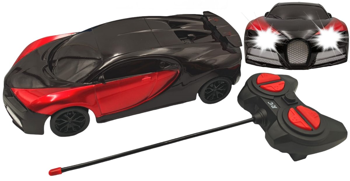 Autko Zdalnie Sterowane Samochód na Pilot dla najmłodszych dzieci RC CZERWONY