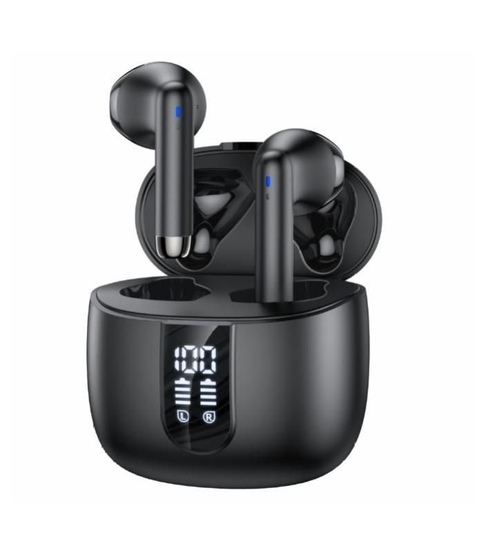 Yesido TWS22 LED CZARNE