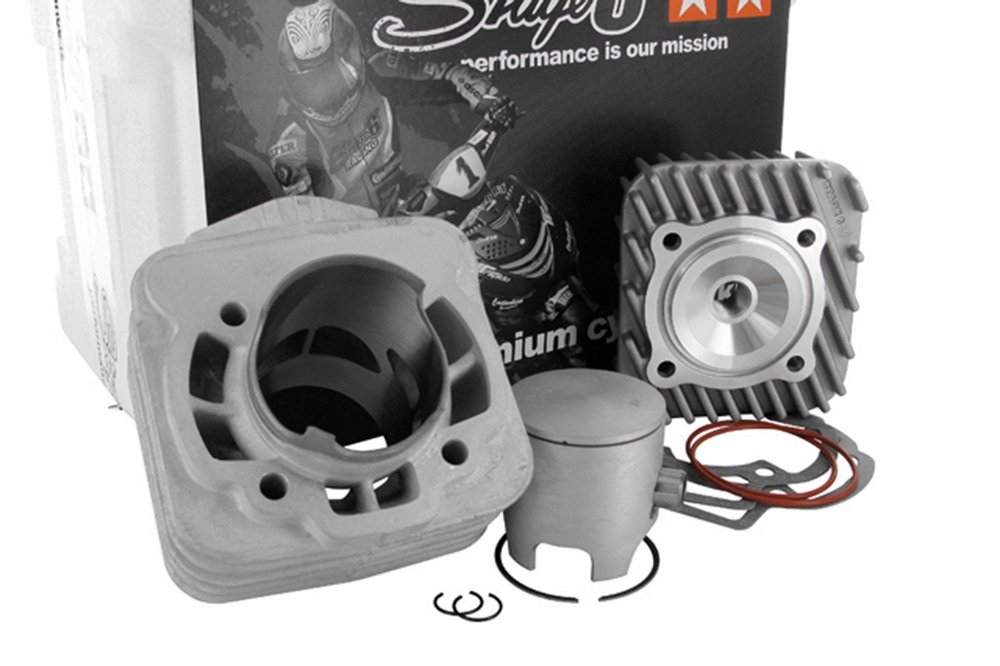 Cylinder Kit Stage6 Racing MKII 70cc, Gilera 50 AC 2T / Piaggio 50 AC 2T / Vespa 50 AC 2T
