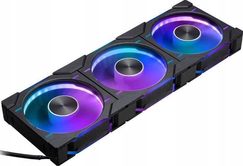 Phanteks PHANTEKS D30 PWM Reverse Airflow D-RGB fan, triple pack - 120mm, black