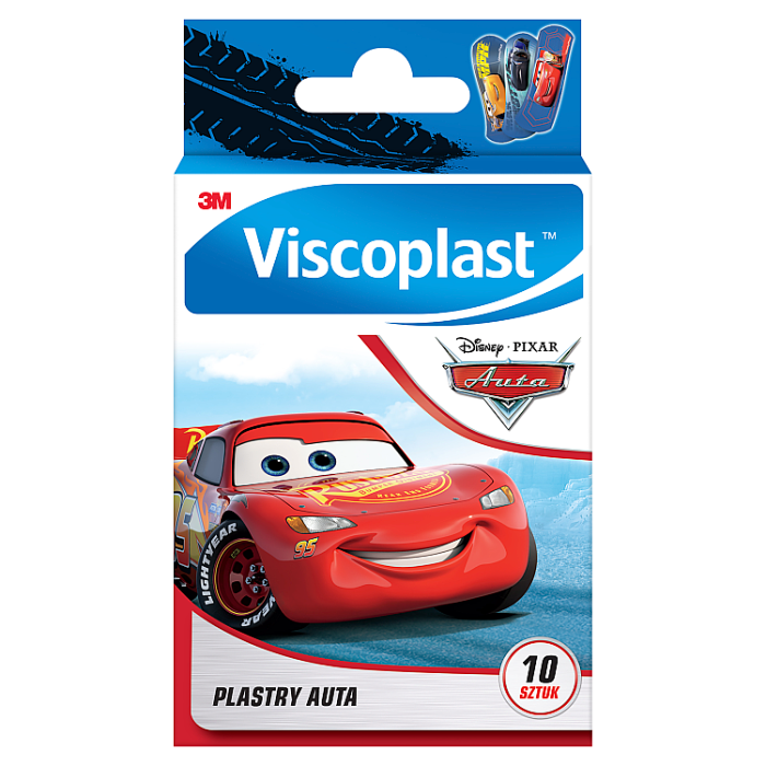 3M Zestaw plastrów Auta x 10 szt