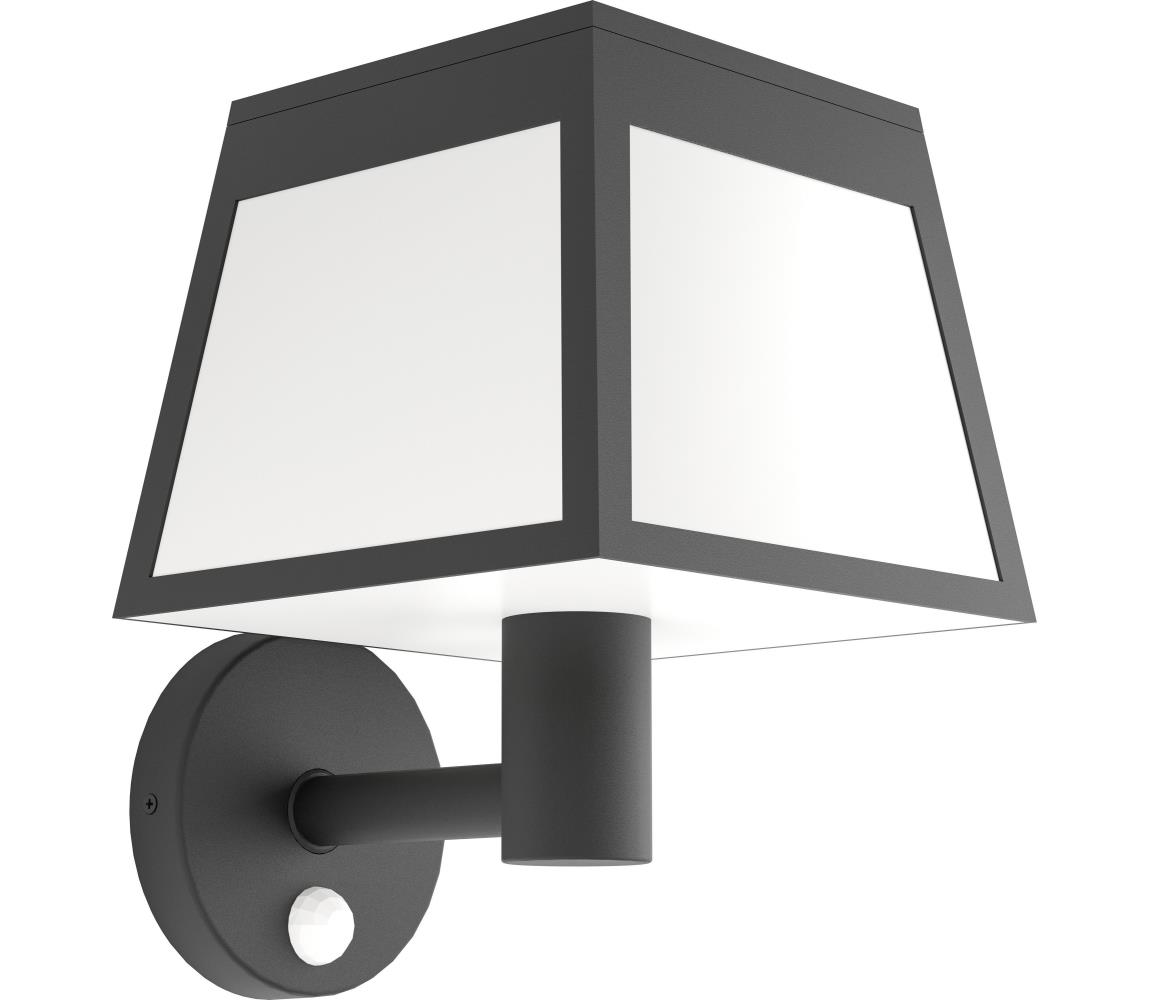 Eglo 901073-LED Kinkiet solarny z czujnikiem ALTILIA LED/7,5W/3,7V IP44