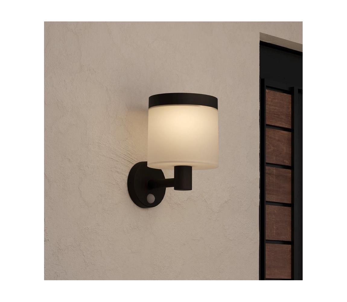 Eglo 901076-LED Kinkiet solarny z czujnikiem PANTETE LED/7,5W/3,7V IP44