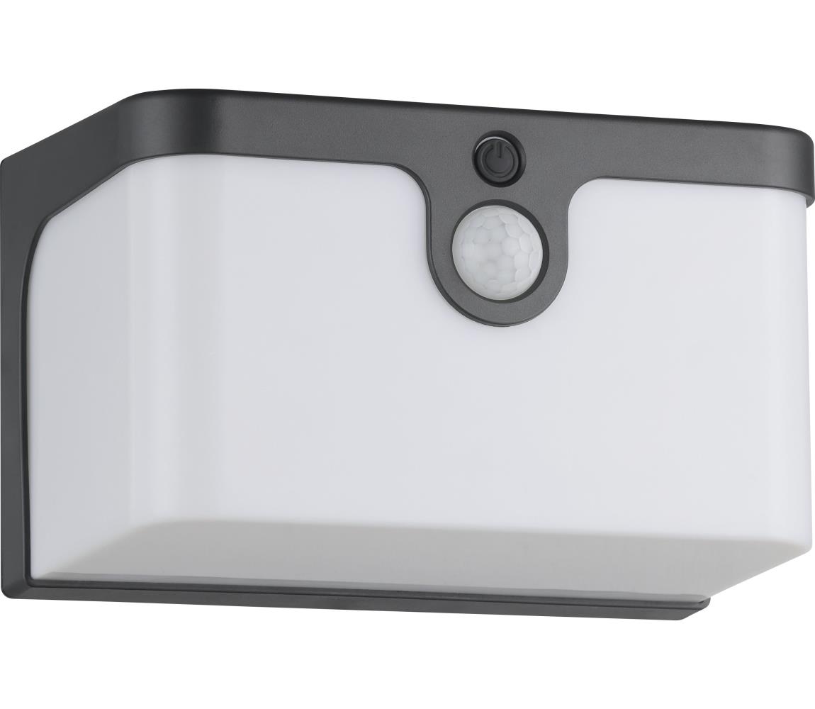 Eglo 901081 -LED Kinkiet solarny z czujnikiem CROARA LED/7,3W/4,5V IP44