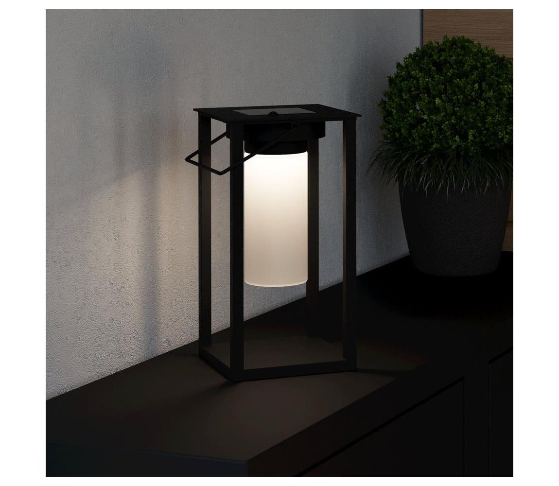 Eglo 901089 - LED Ściemnialna solarna lampa stołowa USIGNI LED/3,3W/3,7V IP44