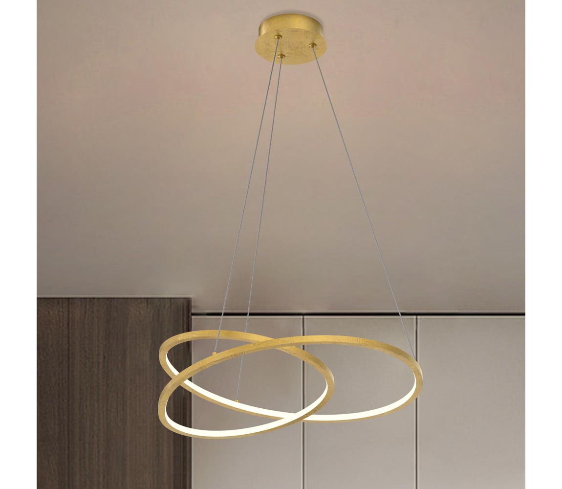 ONLI - LED Żyrandol na lince LIBERTY LED/30W/230V 4000K złoty
