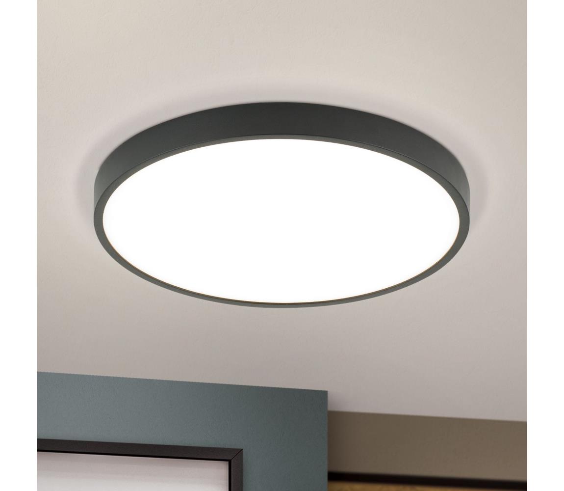 Orion DL 7-657/28 - LED Plafon BULLY LED/28W/230V śr. 28 cm czarny