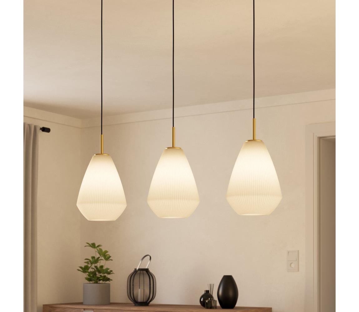 Eglo 900813 - Żyrandol na lince CAPRAROLA 3xE27/40W/230V