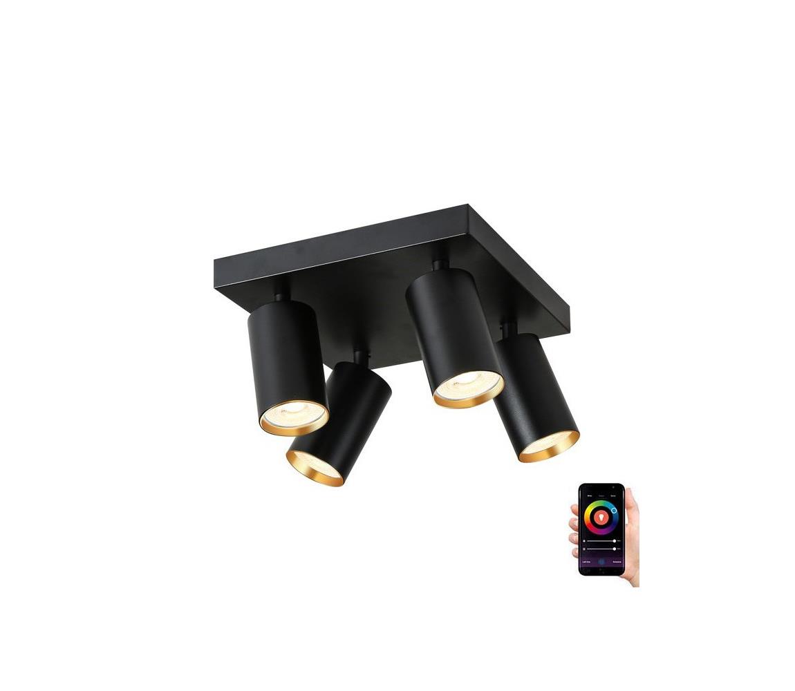 Immax NEO 07267Z - LED RGB+CCT Oświetlenie ściemnialne NEO PUNTO 4xGU10/4,8W/230V