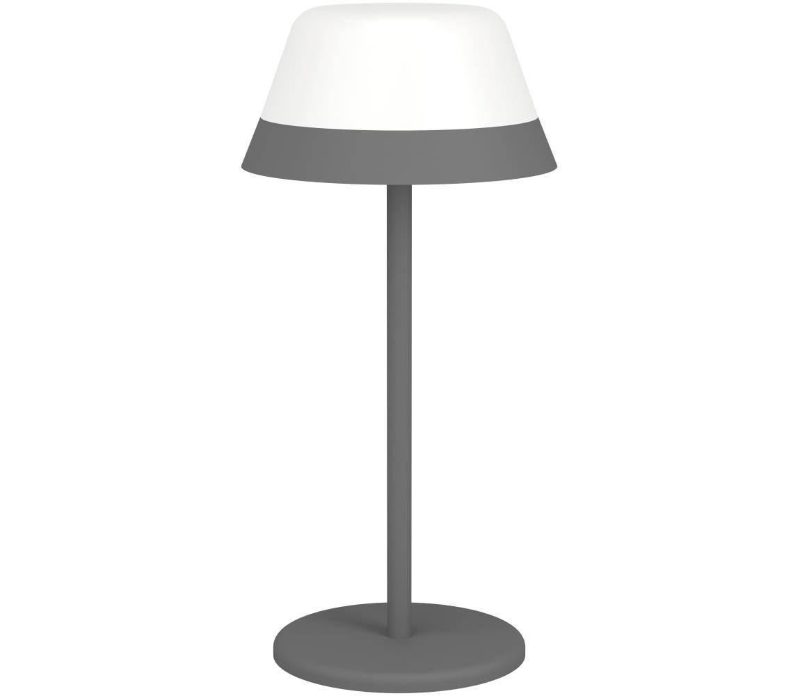 Eglo 900978 - LED RGBW Ściemnialna zewnętrzny lampa MEGGIANO LED/1,5W/5V IP54 szary