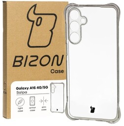 Bizon Elastyczne etui Case Salpa do Galaxy A16 4G/5G, przezroczyste