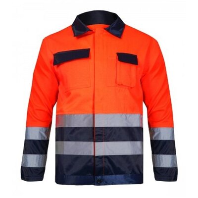 LAHTI PRO Kurtka ostrzegawcza letnia pomarańczowa rozmiar XXXL L4090906 LPL4090906