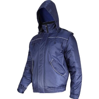 LAHTI PRO Kurtka bomber zimowa 2w1 bezrękawnik z kapturem r M L4092702 LPL4092702