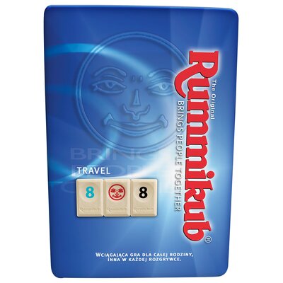 Gra towarzyska RUMMIKUB Travel Tin LMD1606