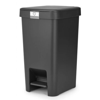 Kosz na śmieci BRABANTIA 800306 StepUp 16L Ciemnoszary