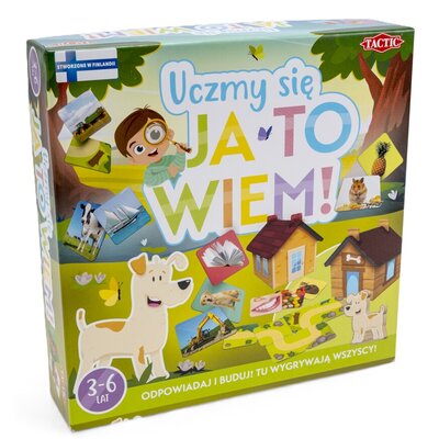 Gra edukacyjna TACTIC Uczmy się Ja to wiem! 59833