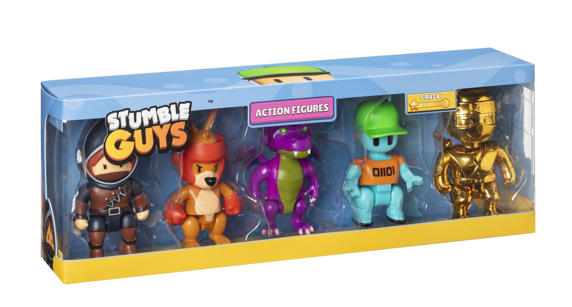 STUMBLE GUYS S2 ACTION FIGURE 11.5cm - 5 PACK - DARMOWY PACZKOMAT OD 599zł