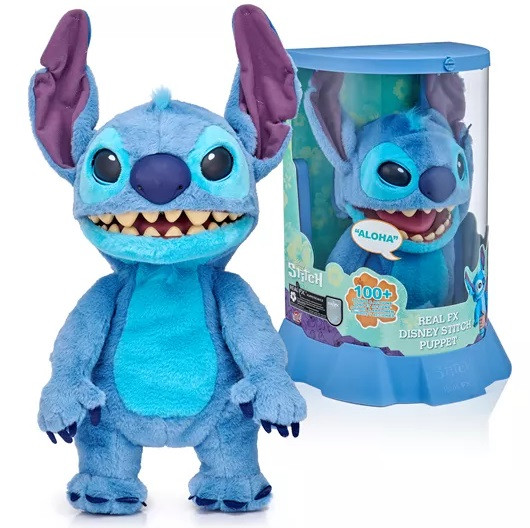 Interaktywna maskotka STITCH zabawka pacynka - DARMOWY PACZKOMAT OD 599zł
