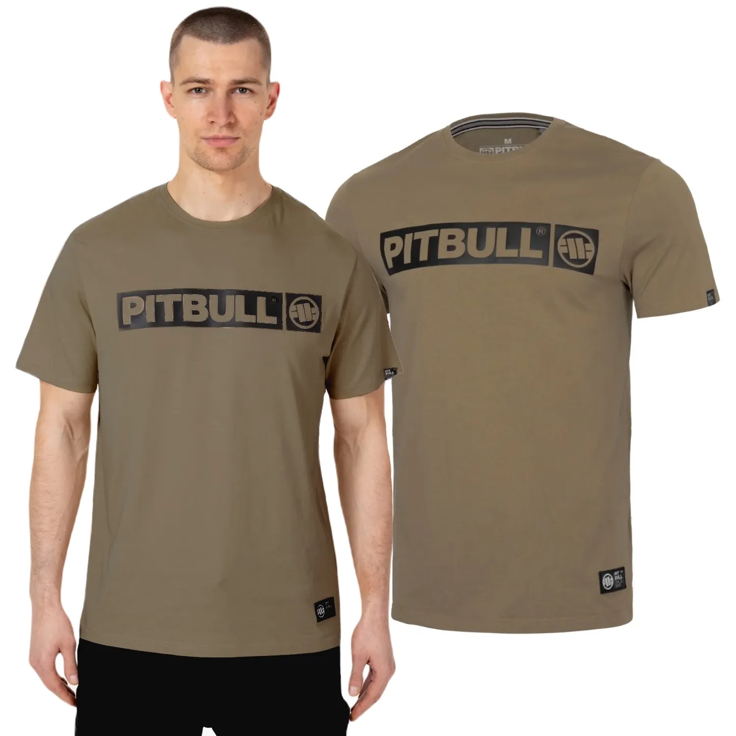 Koszulka Pit Bull Middle Weight 170 Basic Hilltop '24 - Coyote Brown