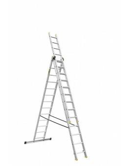 AWTOOLS DRABINA ALUMINIOWA 3x13 STOPNI 150KG ADAPATACJA NA SCHODY Kup teraz w korzystnych ratach