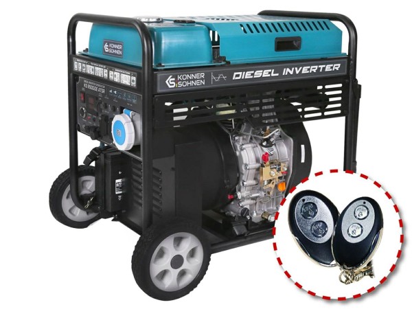KÖNNER & SÖHNEN DIESEL KS 9500iDE ATSR 10kW 230V