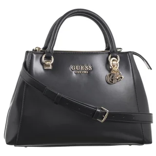 Torebka Evelune Lrg Girlfirend Satchel HWVG93 53070 Black (GU693-a) Guess