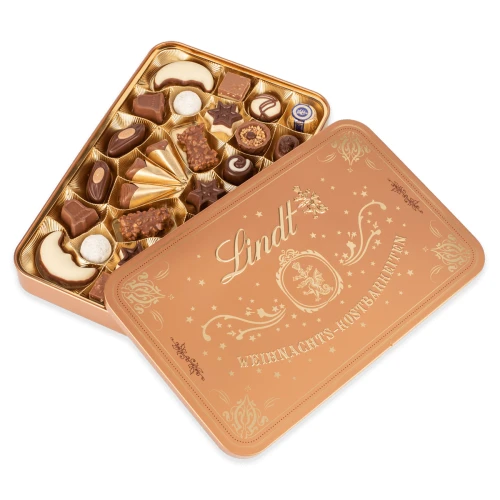 Lindt Praliny Świąteczna Puszka 315g